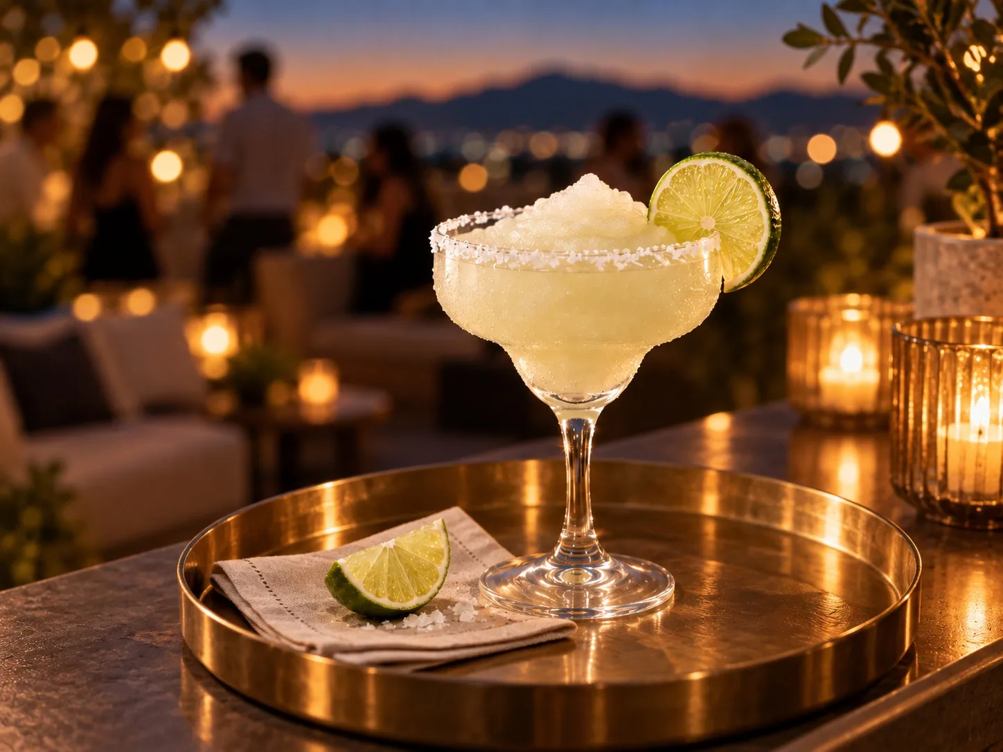 Estrato Frozen Margarita — Cold enough to fix the forecast.