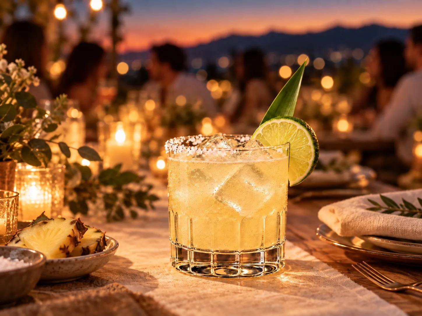 Estrato Pineapple Margarita — Juicy, bright, and not too sweet.